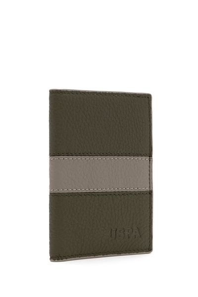 U.S. Polo Assn. Men's Khaki Wallet 50305420 -Vr027