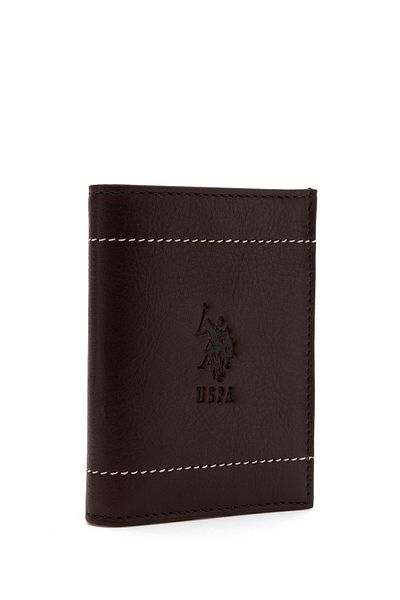 U.S. Polo Assn. Men's Brown Wallet 50305439 -Vr029