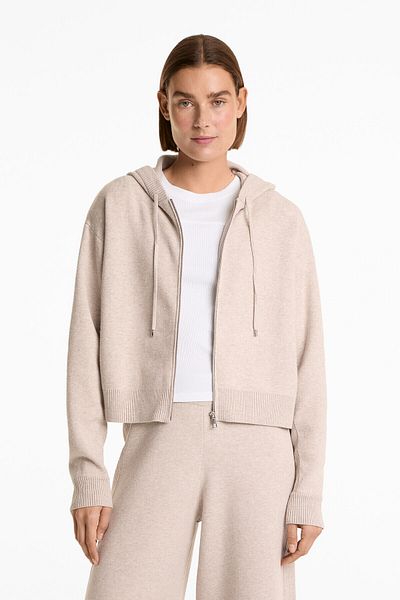 Oysho Hooded Knitwear Cardigan