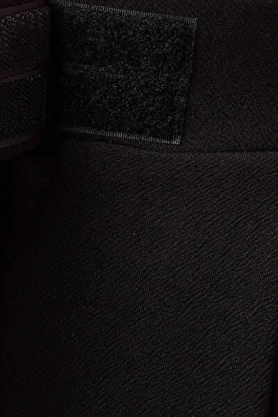 Hiccup Yüksek Bel Likralı Cırt Kapamalı Krep Palazzo Pantolon