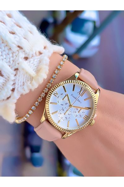 Frank Alex Precious Women's Wristwatch + Bracelet Gift Li