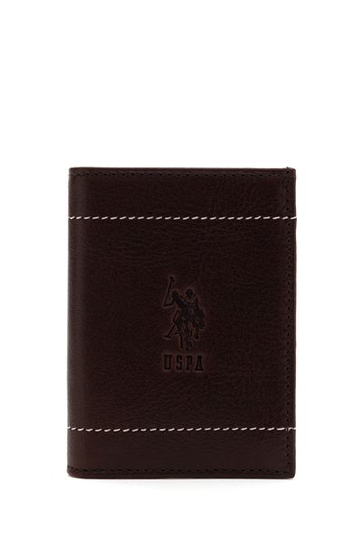 U.S. Polo Assn. Men's Brown Wallet 50305439 -Vr029