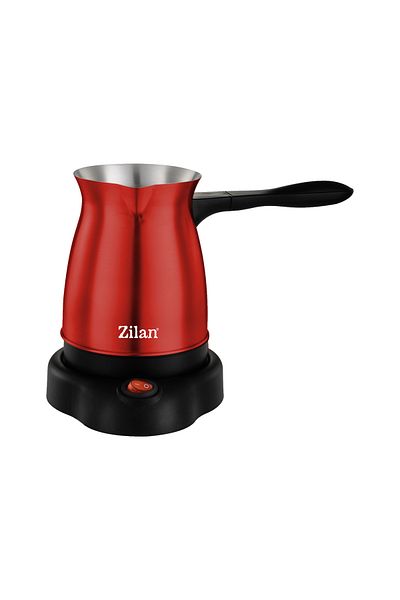 Zilan Ibric electric Zilan ZLN3627 Rosu, putere 800W, Capacitate 6 cesti