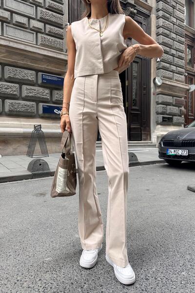 mylove سترة تمتد البدلة الحجر