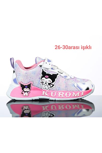 patik ayakkabı KUROMİ SPOR AYAKKABI IŞIKLI SPOR