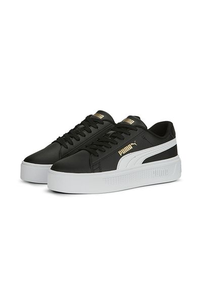 Puma Smash Platform v3 Unisex-Sneaker – SCHWARZ/WEISS 390758 -02