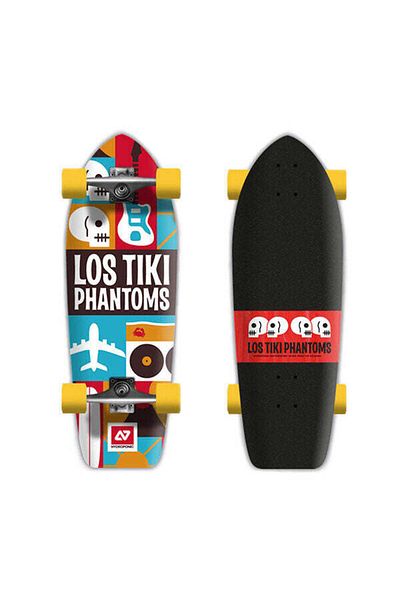 HydroPonic Tiki Surfskate Complete 30"