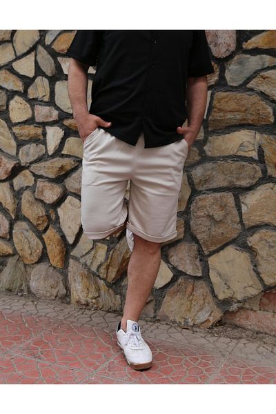 RAKİP Men's Shorts King Pike Double Leg 3 Pockets Back Pocket Zippered