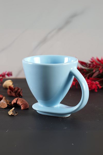 MİNOLE HOME 2-Person Self-Base Mug Set