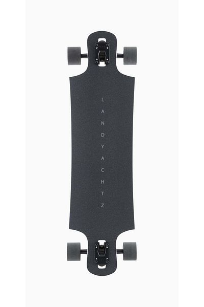Landyachtz Drop Hammer White Pinecone Longboard Complete 36.5 Inch
