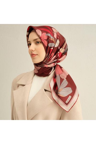 Armine E25Ya9312D02 85 Dj Pure Silk Scarf 9312D (t)