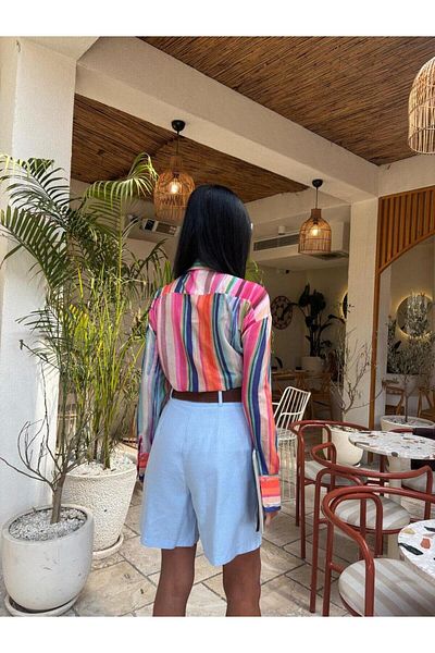 La Lilyum Grace in Every Detail Women S High Waist Belted Shorts – Summer Comfortable and Stylish Design