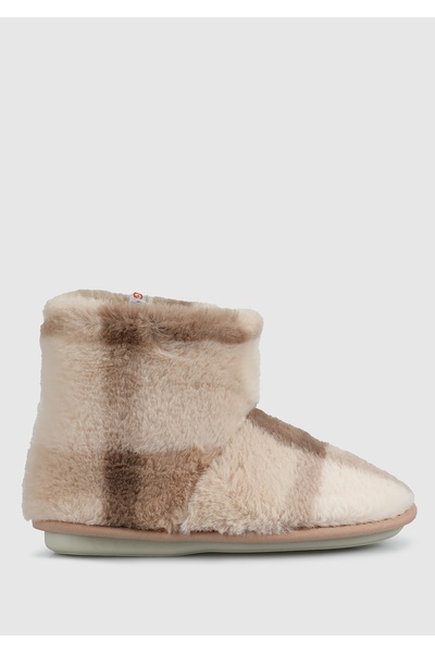 Twigy Kahve Kadın Ev Terliği