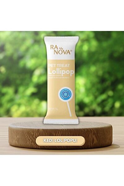 RANOVA Karışık Kurutulmuş Kedi Ödülü Lolipop 1.4 gr - 3 Li Paket