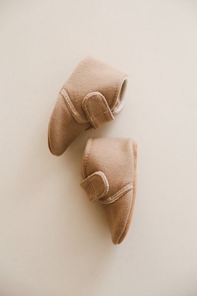 Minik Adımlar Bebek Shoes, Unisex Baby Shoes, Velcro Baby Booties