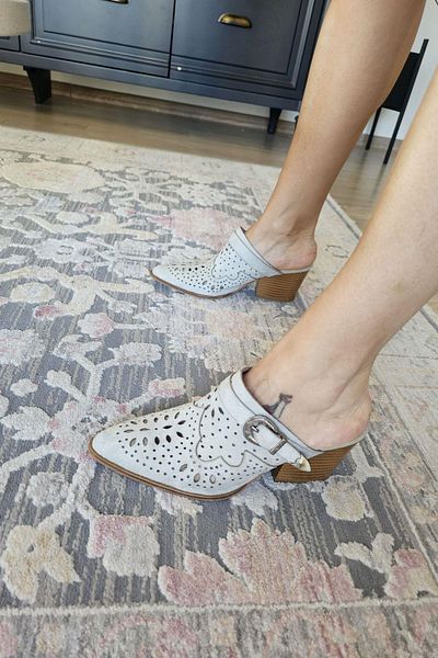Topukla Footwear 019 502 Women's 6 cm Thick Heeled Summer Sabo Slippers