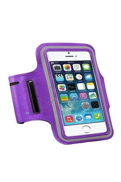Generic حقيبة أرمباند موبايل 4.7 - بنفسجي