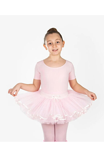 Carmen Bale Kısakol mayo&kutaleli tütü etek Pembe