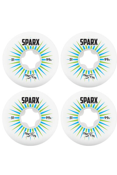 Ricta عجلات لوح التزلج Sparx مقاس 51 مم 99A [مجموعة/4]