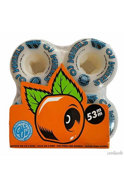 OJ Wheels عجلات لوح التزلج OJ Team Line الأصلية Hardline مقاس 53 مم 101A [مجموعة/4]
