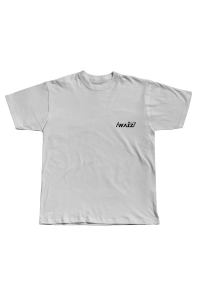 WAIZ OVERSIZED WHITE TEE