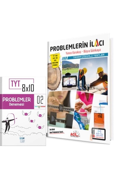 Acil Yayınları Acil Yayınları Problemlerin İlacı Soru Bankası Ve Deneme