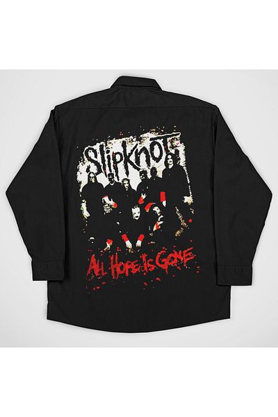 SEVBANO Slipknot Printed Unisex Rock Metal Music Band Design Shirt
