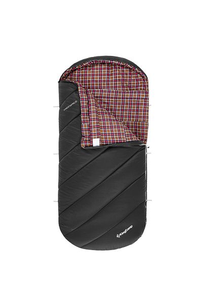 KINGCAMP Freespace 250 Relax -8 ° C Wide Sleeping Bag Black Sol F.