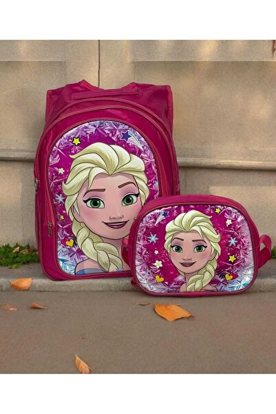 asaf beslenmeli ilk okul çantası 3 gözlü