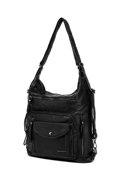BARCELONA 21K Washed Leather Both Back and Shoulder Women's Bag 21-K Barcelona 1580-6