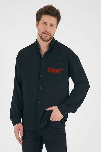 SEVBANO Slipknot Printed Unisex Music Band Rock Metal Shirt
