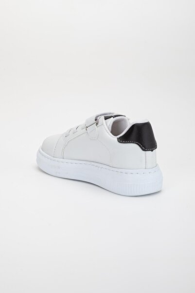 Dilimler Ayakkabı Boy's Sports Shoes White Velcro Star Model Stitched Sole