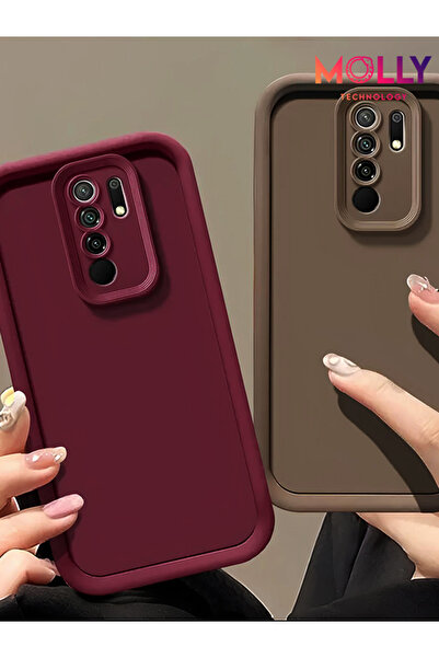 Molly Beige Edges Thick Pan Silicone Case For Xiaomi Redmi NOTE 8 PRO