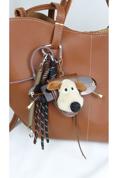 EBROU Eyeglasses Holder Bag Charm Accessory