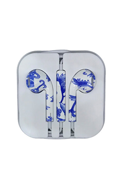 Generic سماعة أذن 3.5 مم بألوان الزهور 22