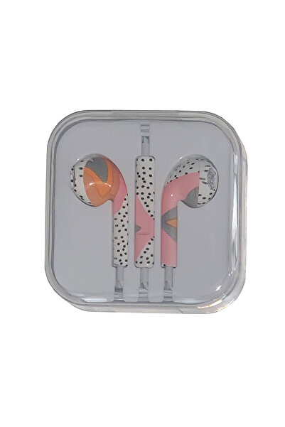 Generic سماعة أذن 3.5 مم بألوان الزهور 09