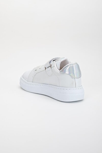 Dilimler Ayakkabı Girl's Sports Shoes White Side Tassel Stitched Sole
