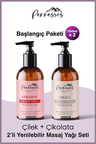 Genel Markalar Aromaterapi Doğal Rahatlatıcı Çikolata & Çilek Aromalı Masaj Yağı 150 ml
