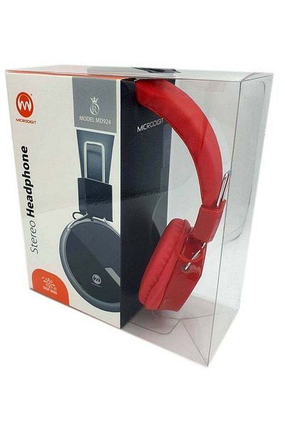 Microdigit STEREO HEADPHONE MD924 - RED