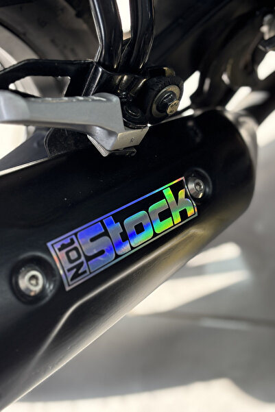 Banxtre Motor için Dekoratif Sticker Hologram Not Stok (1 Adet)