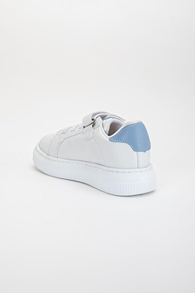Dilimler Ayakkabı Boy's Sports Shoes Blue Velcro Star Model Stitched Sole