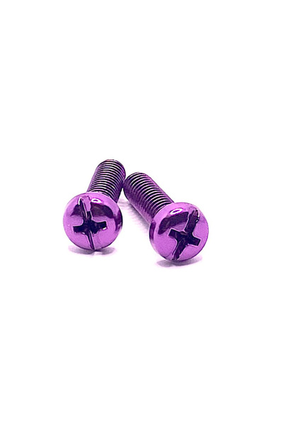 Rollerstuff Long Metallic Toe Stops Bolts 1 1/8" [set/2]