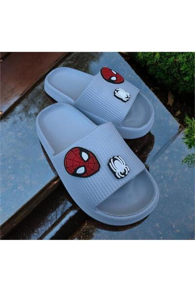 Hızlı Al Spiderman Fancy Boy's Slippers.Garden Beach Slippers Suitable for Daily Use