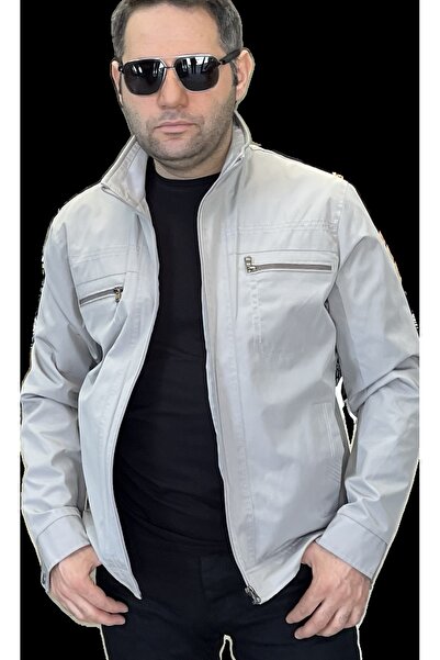 ByEmir Paraşüt Kumaş Büyük Beden Mevsimlik Ceket