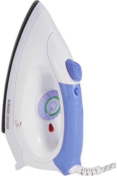Black&Decker Black+Decker Dry Iron With Spray Function, White - F150-B5, 2 Years Warranty
