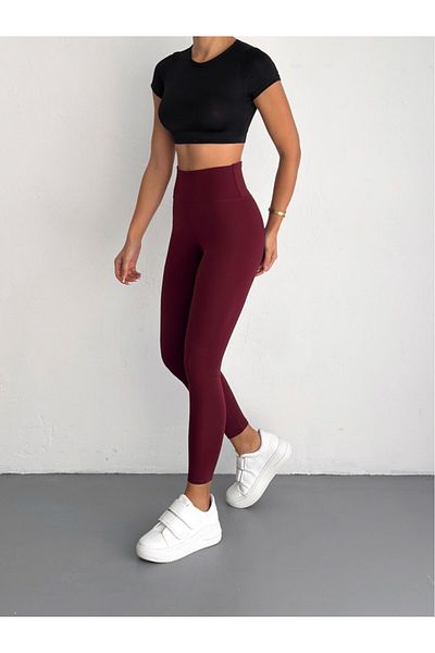 Zula Moda Leggings push-up cu talie înaltă de damă