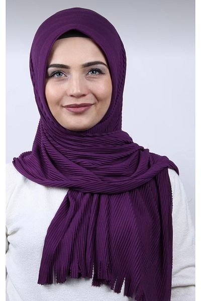 Aknur Moda Practical Pleated Ready Shawl