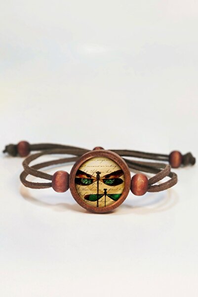 Tahtakolik سوار خشبي على شكل اليعسوب الأخضر