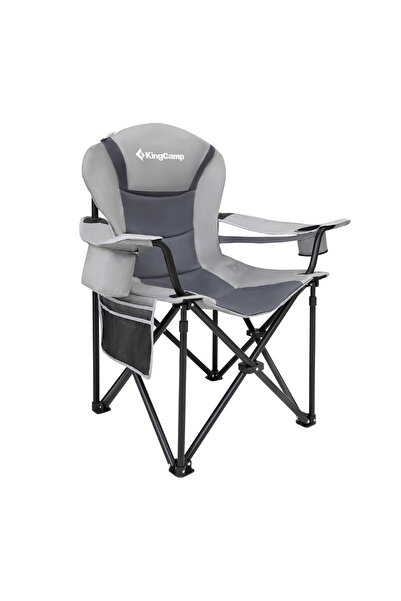 KINGCAMP Cedar Deluxe Ultra Bel Destekli Kamp Sandalyesi Grey