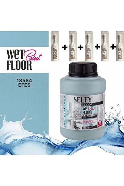 Rich SELFY DECOR ISLAK ZEMİN BOYASI 1250 CC EFES +5 ADET KATALİZÖR